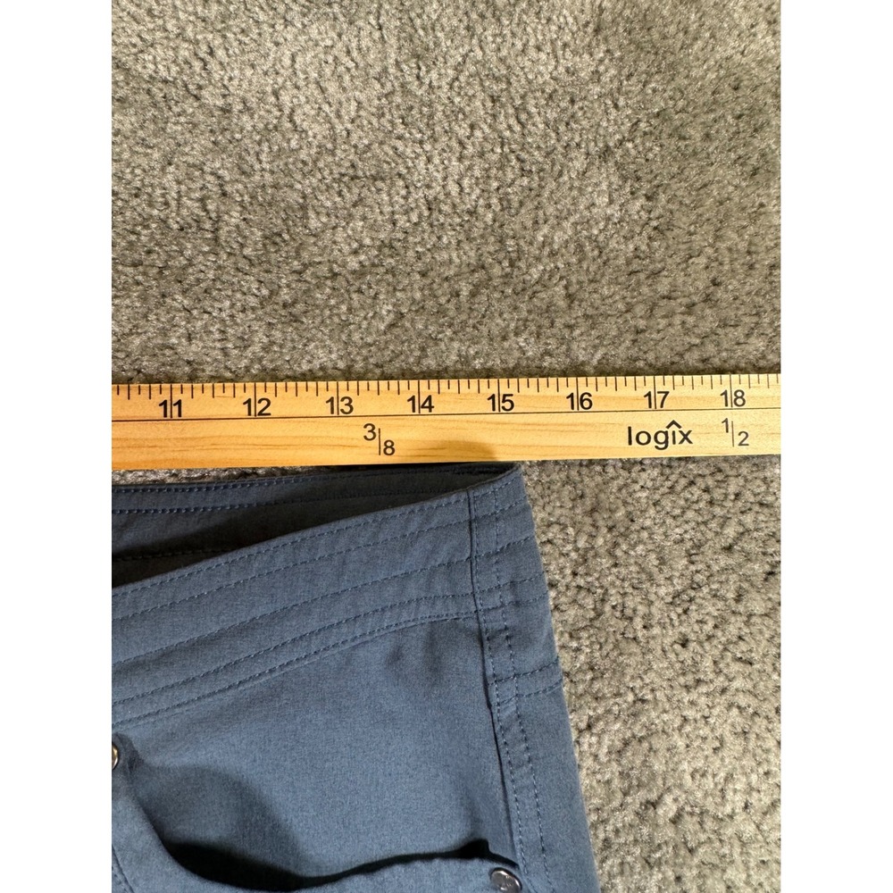 Kuhl Splash Roll Up Cargo Pants Womens 4 Reg Blue Gray Hiking Outdoor RN108846 - Picture 9 of 10